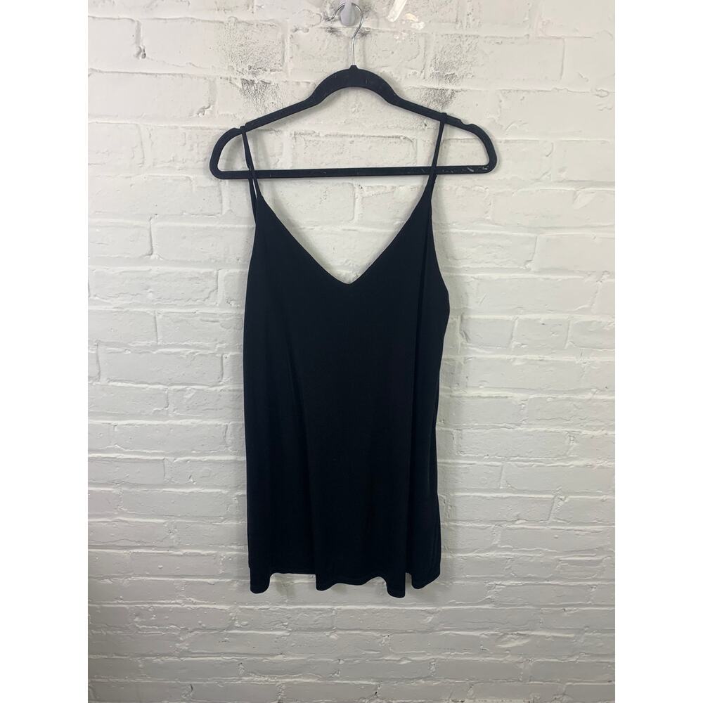 Audrey 3+1 Women's Regular Fit Tank Top Sleeveless Solid Back Size Medium